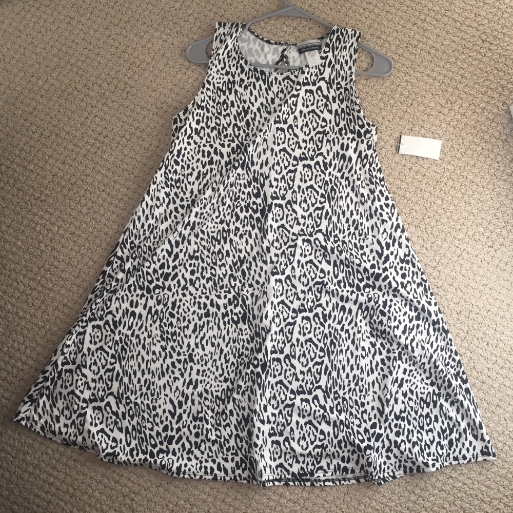 NWT Animal Print Swing Dress Medium